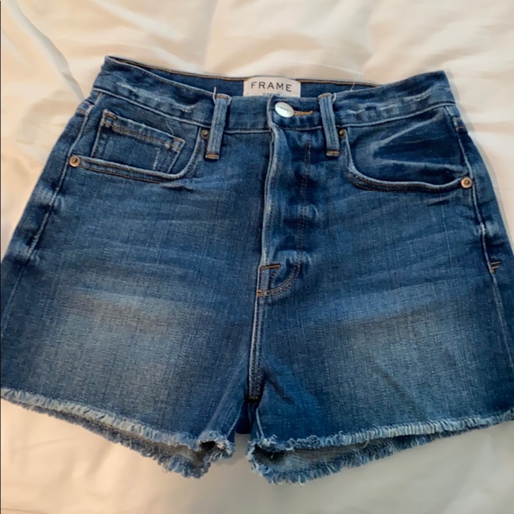Frame le original Jean shorts, barely worn!